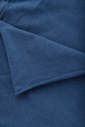 Bamboo Sorona Sweatshorts Rolled Hem Navy