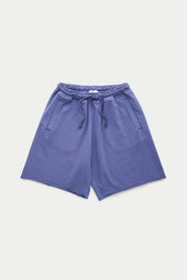 Bamboo Sorona Sweatshorts Rolled Hem Future Dusk
