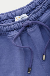 Bamboo Sorona Sweatshorts Rolled Hem Future Dusk