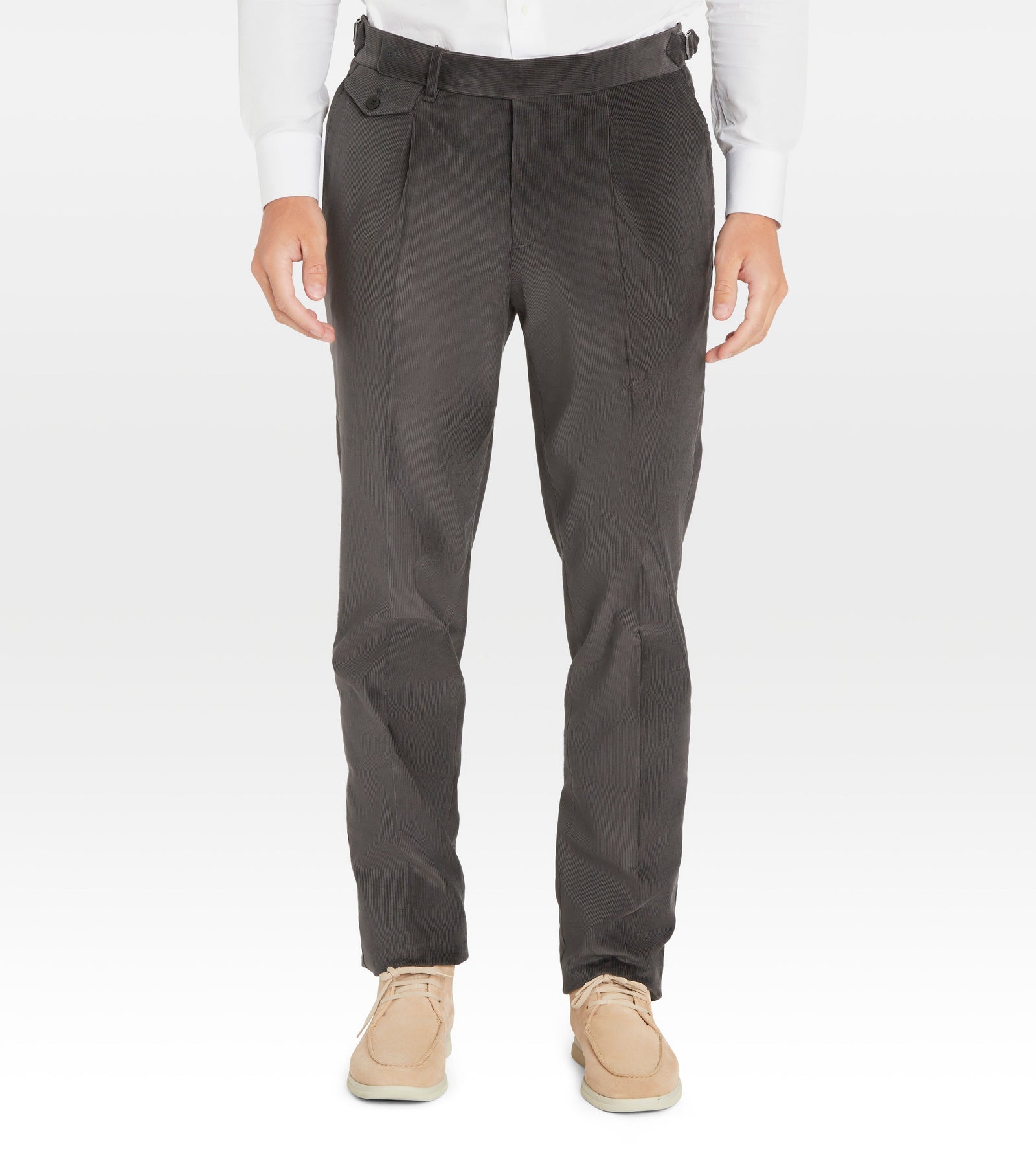 Pantalon en velours côtelé