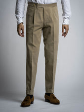 100% cotton trousers 400 gr – beige