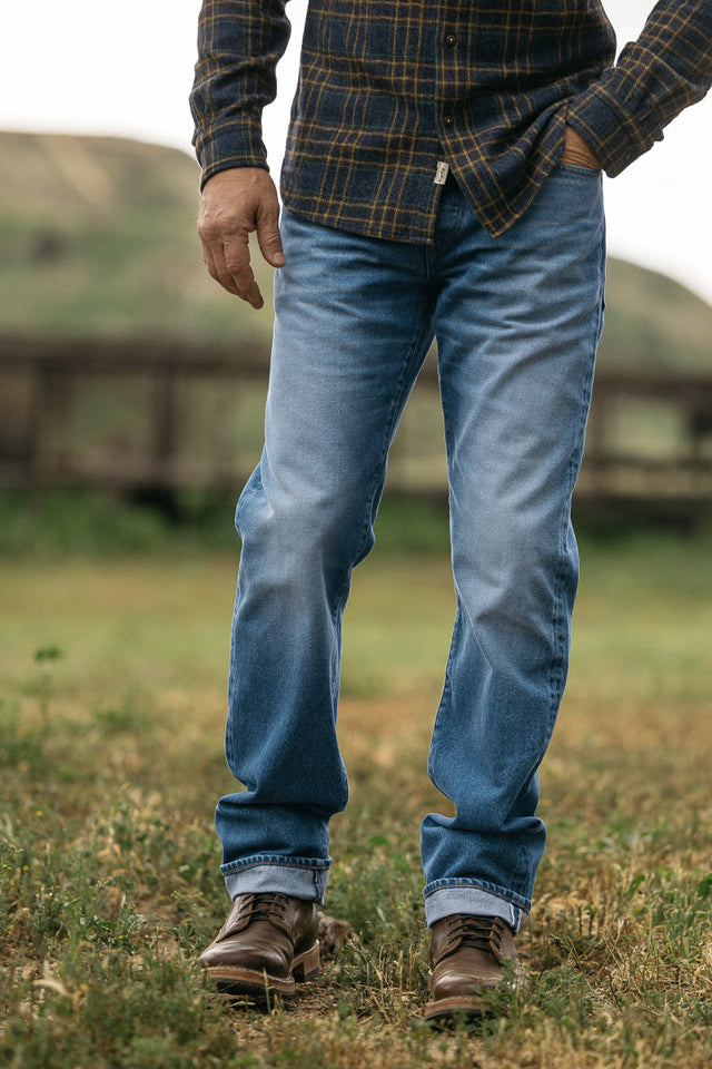 The Hammer Straight Natural Slub Indigo - Bobby 12.5oz Selvedge - 40