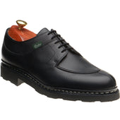 Paraboot Avignon mens rubber-soled Derby shoes in griff noire