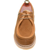 Paraboot Micka mens Derby shoes in velours whisky