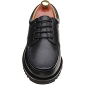 Paraboot Thiers mens rubber-soled Derby shoes in lisse noir black