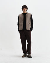 Paragon Natural Reversible Nylon And Wool Gilet