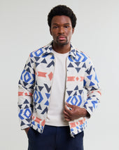 Park And Multicolour Aztec Jacquard Jacket