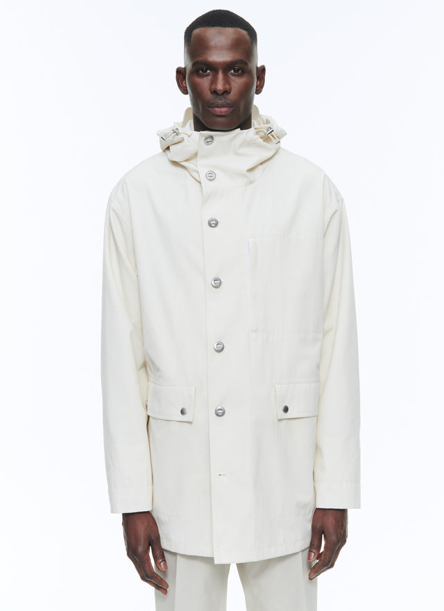 Technical Canvas Nautical Parka