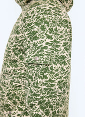 Camouflage technical fabric parka