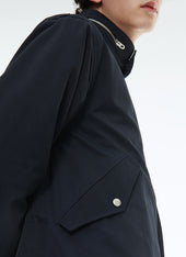Twill Quilted Fishtail Parka