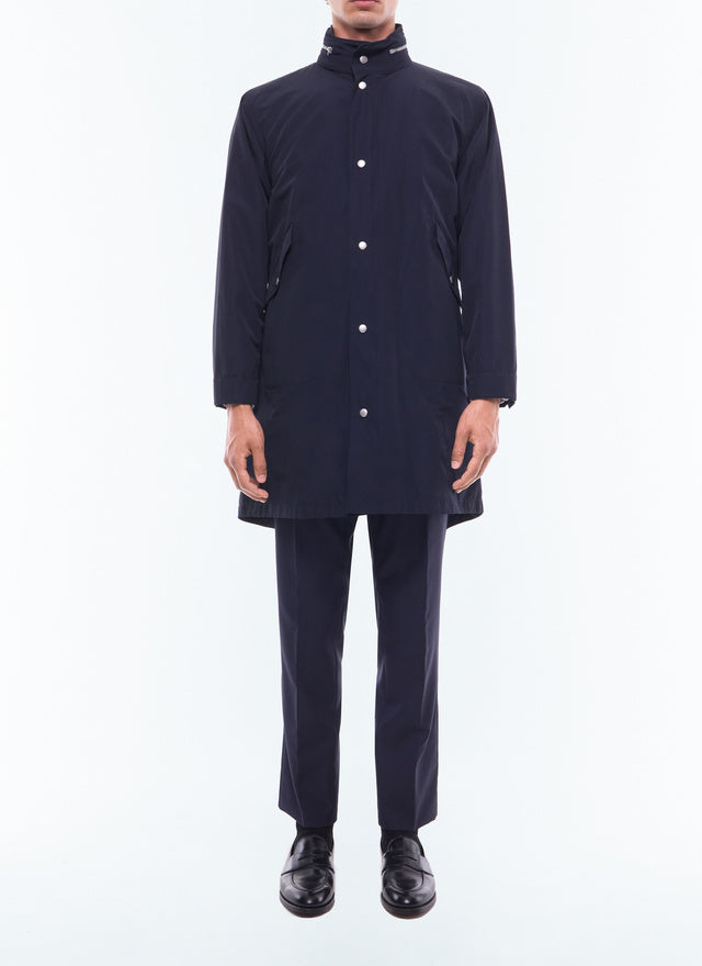 Fishtail parka in waterproof fabric