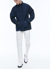 Technical Canvas Multipockets Parka