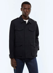 Water-repellent technical fabric jacket