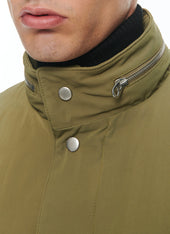 Twill Quilted Fishtail Parka