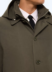 Water Repellent Tech Fabric Parka