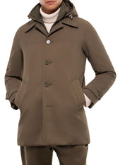 Water Repellent Tech Fabric Parka