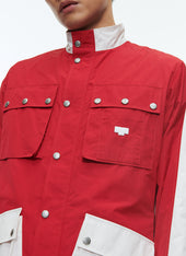 Technical Canvas Multipockets Parka