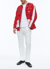 Technical Canvas Multipockets Parka
