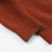 Patch Round Pullover Knit