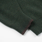 Patch Round Pullover Knit Green