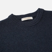 Patch Round Pullover Knit