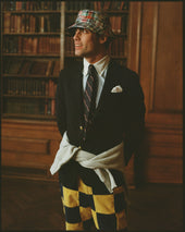 Yellow Patchwork Corduroy Pant
