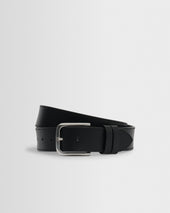 Paton - Black Leather Belt