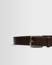 Paton Embroidered Leather Belt