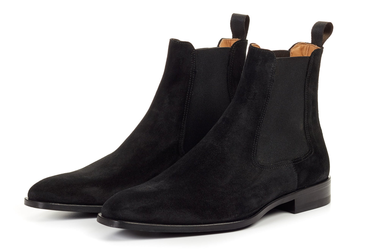 The Dean Chelsea Boot Nero Suede