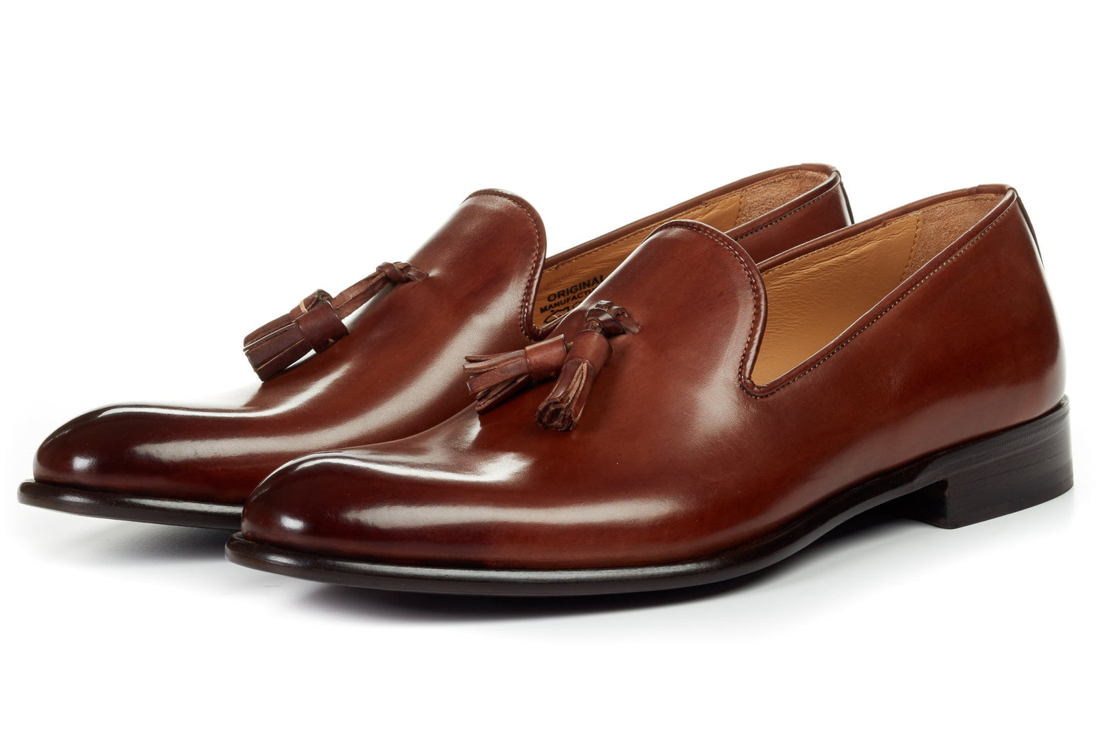The Chaplin Tassel Loafer Marrone