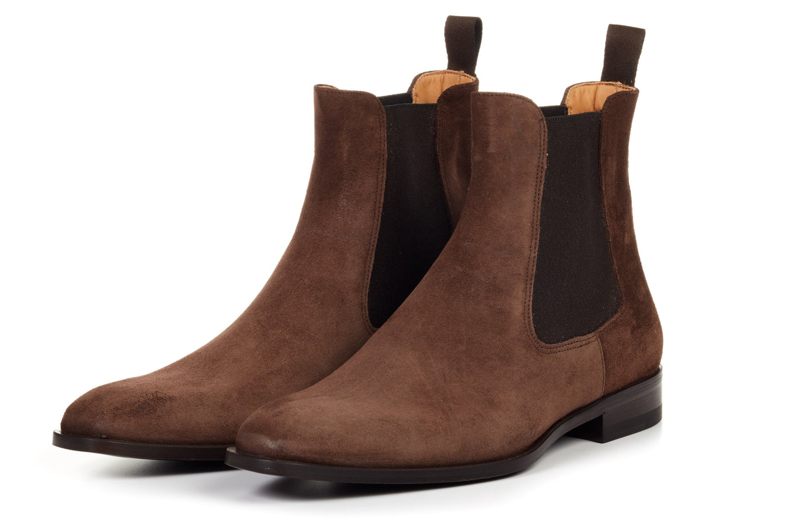The Dean Chelsea Boot Cafe Suede