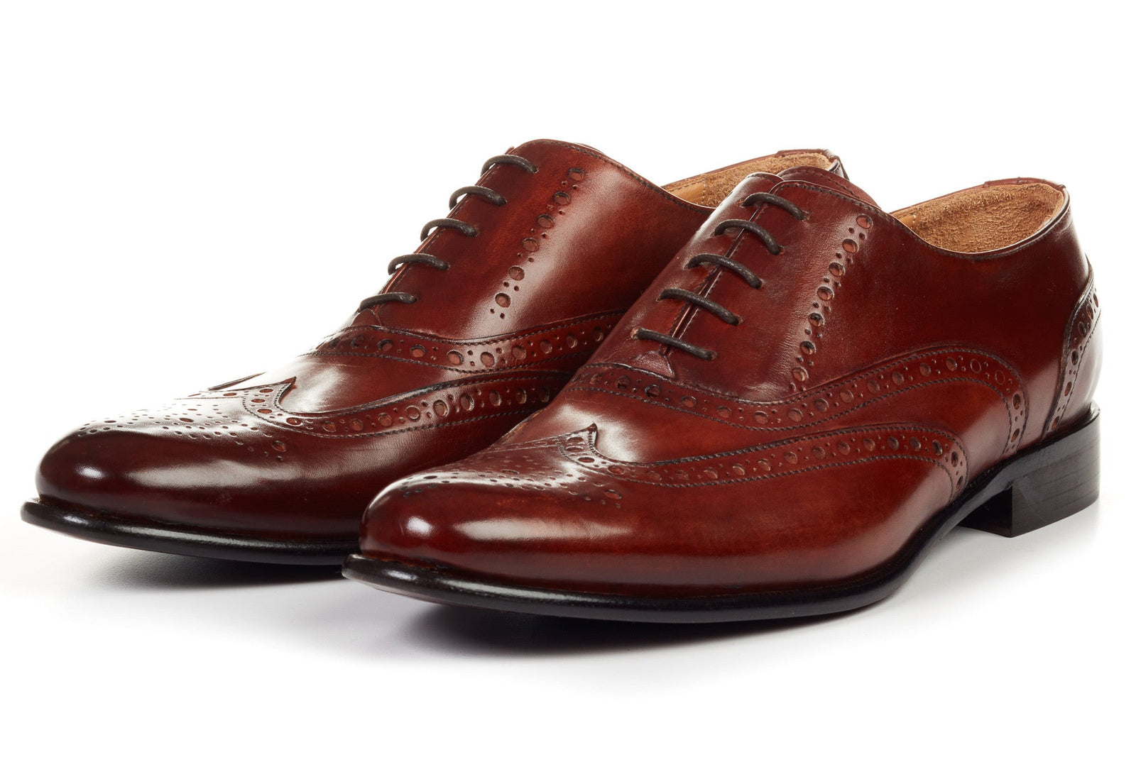 The West Ii Wingtip Oxford Marrone