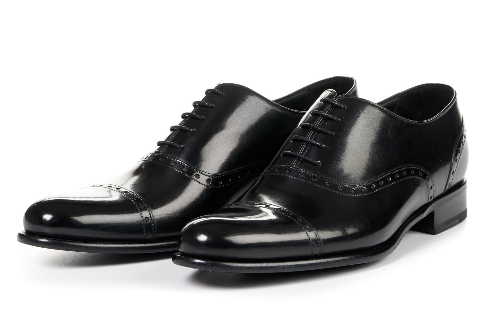 The Brando Semi Brogue Oxford Nero