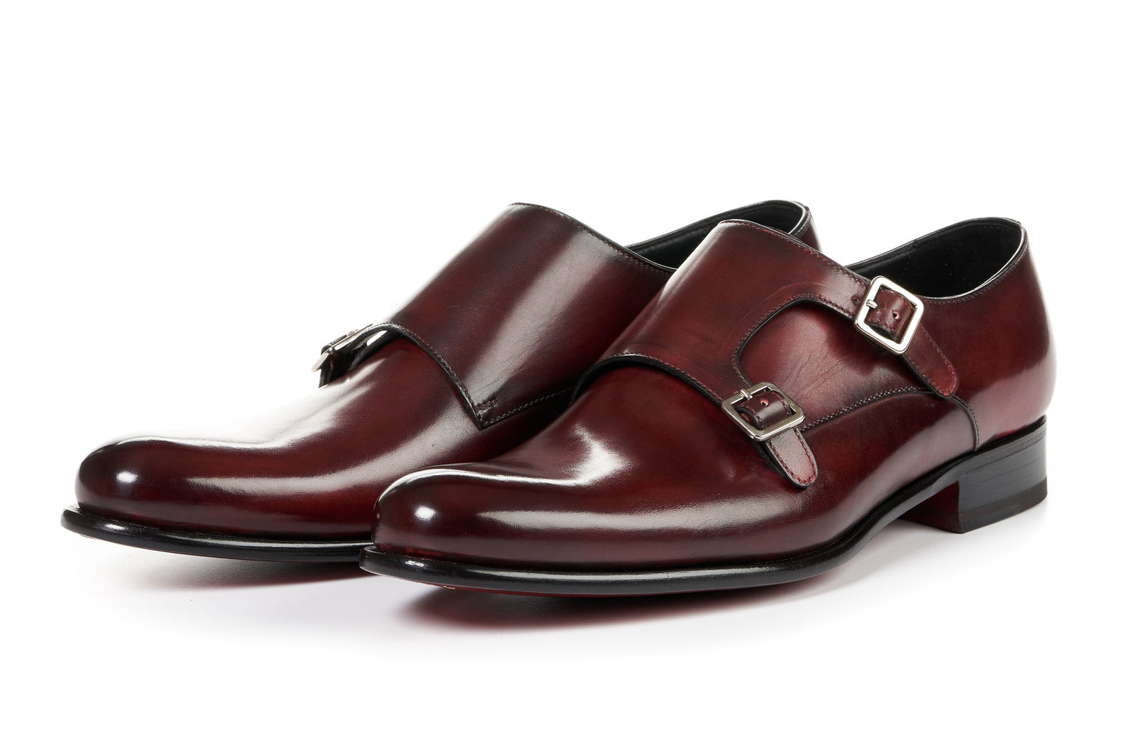 The Poitier Double Monk Strap