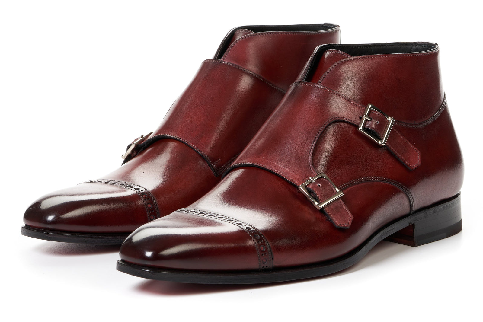 The Heston Double Monk Strap Boot