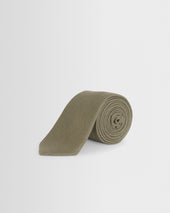 Pavillion - Khaki Linen Tie