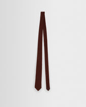 Pavillion Merlot Linen Tie