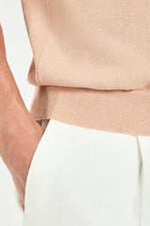 Peach Polo Made In Italy