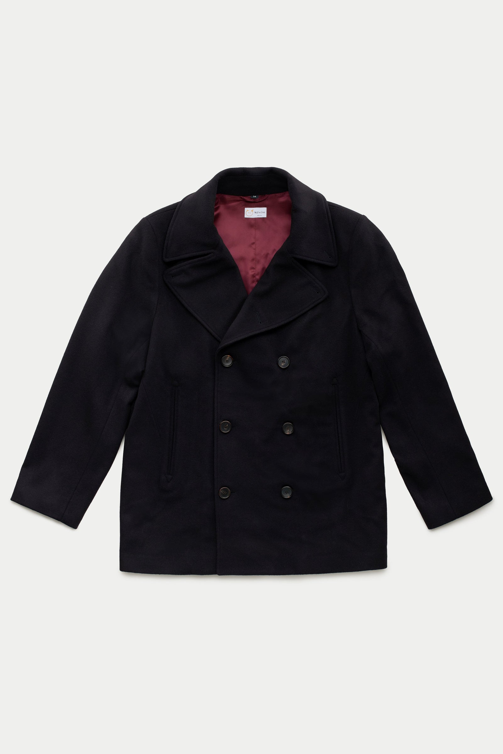 Mega Drop - Wool Cashmere Cortina Peacoat Dark Navy