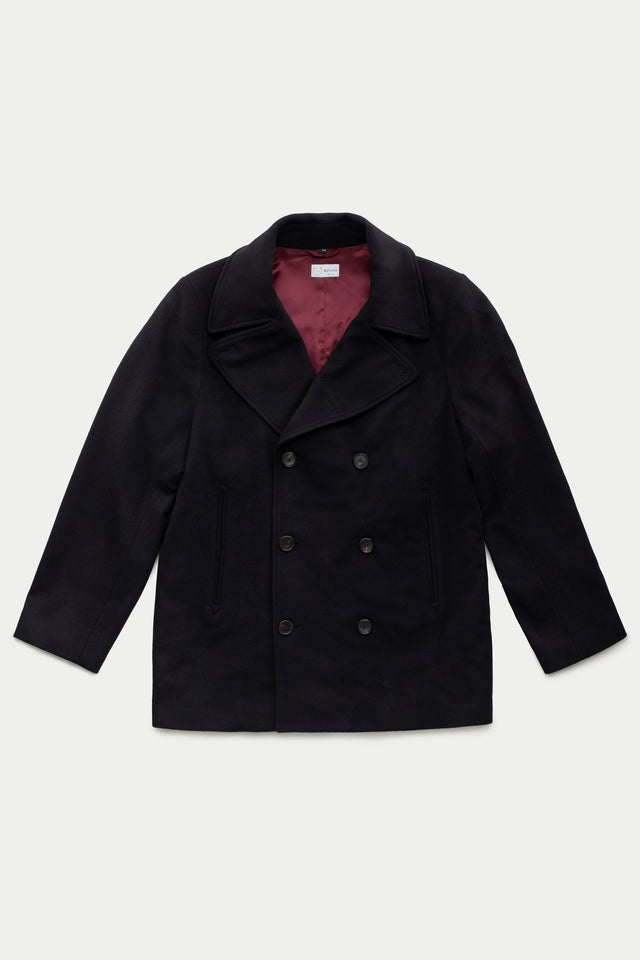 Mega Drop - Wool Cashmere Cortina Peacoat Dark Navy