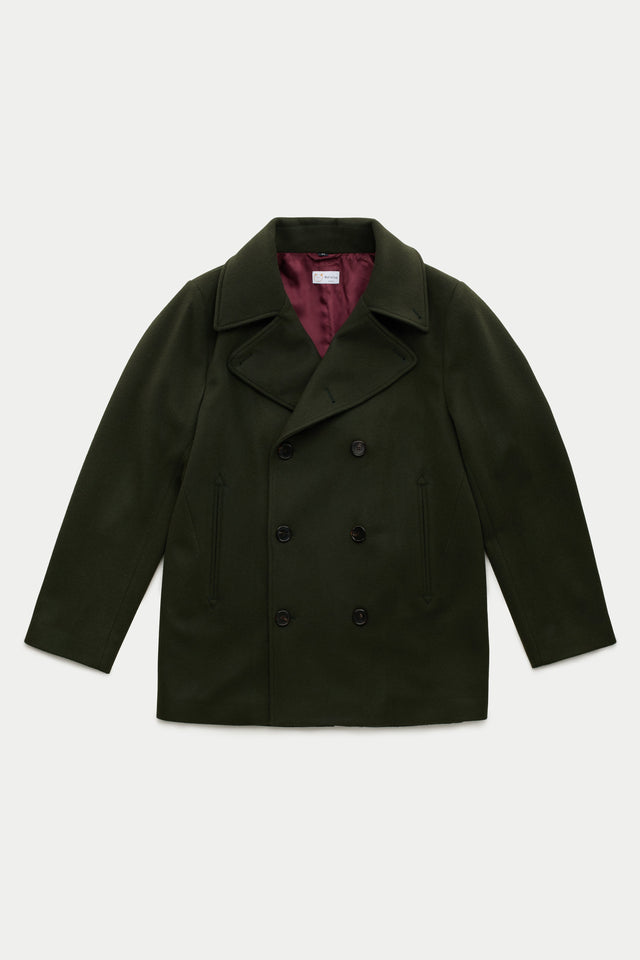 Mega Drop - Wool Cashmere Cortina Peacoat