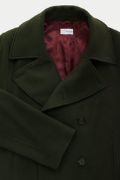 Mega Drop Wool Cashmere Cortina Peacoat