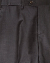 Pebble Grey Pure Wool Trousers