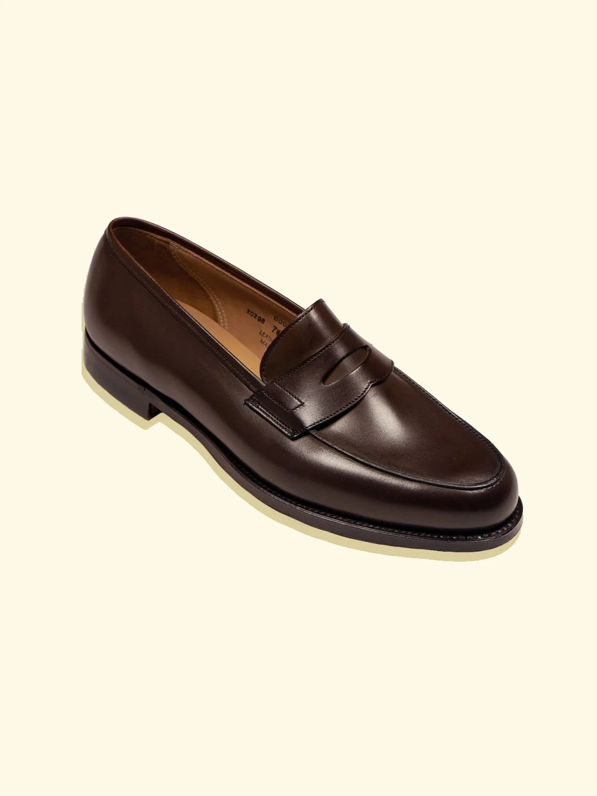 Bodley Penny Loafers By Crockett Jones For The Anthology Burnished Calf The Anthology