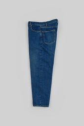 Sale Wide Tapered 5 Pocket Pants Men S Size Real Indigo