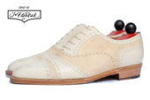 Phillips - Cream Calf / Cream Suede - CLEARANCE