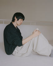 Polo Knit - Speckled Charcoal