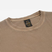 Pigment Dyeing Waffle Ls T Shirt