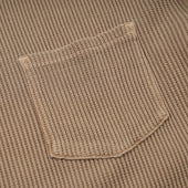 Pigment Dyeing Waffle Ls T Shirt