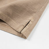 Pigment Pocket Ls T Shirt Beige